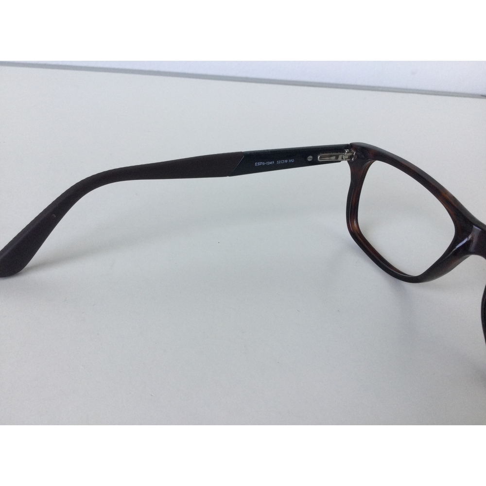 Emanuel Strazzi Panache Eyeglasses ESP3-1243 Brown Frame 52-19-140 - Picture 7 of 9